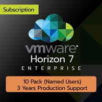 VMware Horizon 7 Enterprise: 10 Pack (Named User) (3 Years Production Support)
