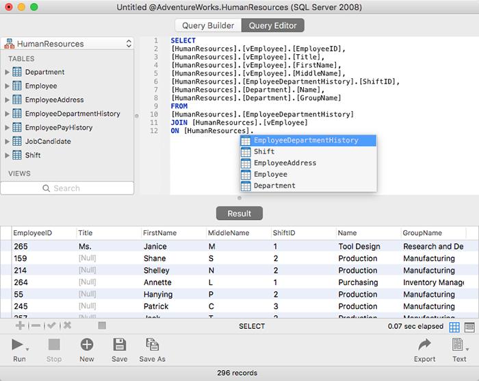 oracle sql for mac
