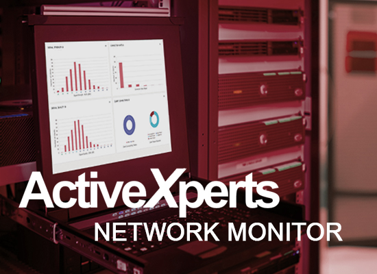 ActiveXpert Network Monitor เครื่องมือตรวจสอบเครือข่ายและเซิร์ฟเวอร์