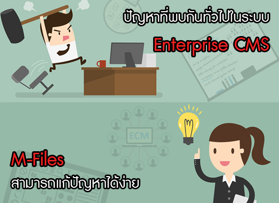 ปัญหาที่พบกันทั่วไปในระบบ Enterprise CMS