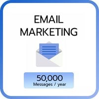 Email Marketing 50,000 e-mail / year