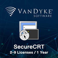VanDyke SecureCRT 2-9 Licenses (1 Year)