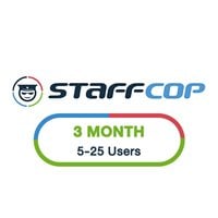 StaffCop 3 Month 5-25 Users