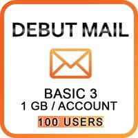 Debut Mail Basic 3 (100 Users)