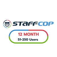 StaffCop 12 Month 51-250 Users