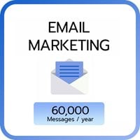 Email Marketing 60,000 e-mail / year