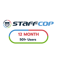 StaffCop 12 Month 501+ Users