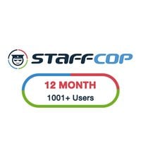 StaffCop 12 Month 1001+ Users