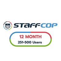 StaffCop 12 Month 251-500 Users