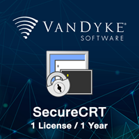 VanDyke SecureCRT 1 License (1 Year)