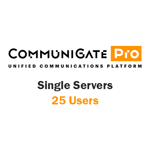 CommuniGate Pro - Single Servers 25 Users