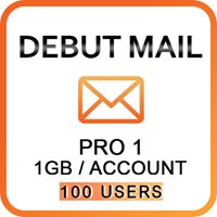 Debut Mail Pro 1 (100 Users)