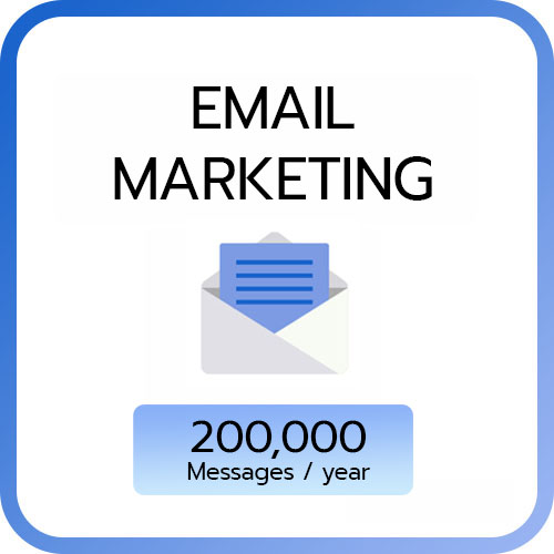 Email Marketing 200,000 e-mail / year