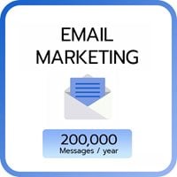 Email Marketing 200,000 e-mail / year