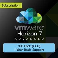 VMware Horizon 7 Advanced: 100 Pack (CCU) (1 Year Basic Support)