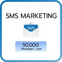 SMS Marketing 50,000 SMS / Year