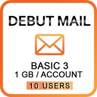 Debut Mail Basic 3 (10 Users)