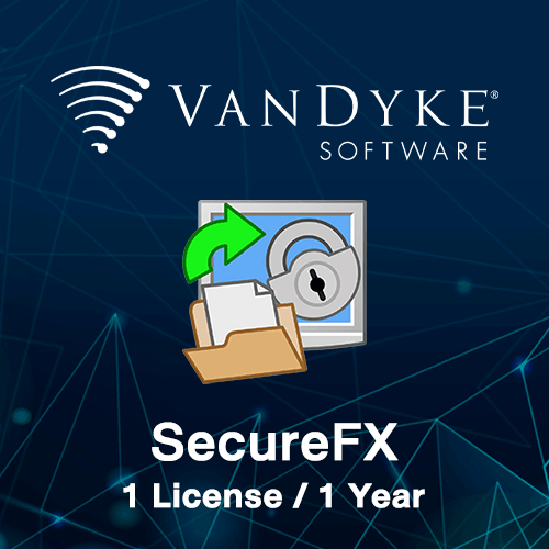 VanDyke SecureFX 1 License (1 Year)